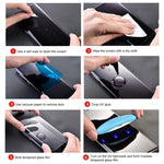 กระจกนิรภัยเต็มจอโค้งแบบกาวเต็ม UV Liquid สำหรับ Galaxy S8(1 ชิ้น), Galaxy S8 PLUS(1 ชิ้น), Galaxy S9(1 ชิ้น), Galaxy S9+(1 ชิ้น), Galaxy Note 8, Galaxy Note 9, Galaxy S10 5G(1 ชิ้น), Huawei P20 Lite, Huawei P30...