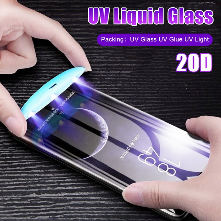 กระจกนิรภัยเต็มจอโค้งแบบกาวเต็ม UV Liquid สำหรับ Galaxy S8(1 ชิ้น), Galaxy S8 PLUS(1 ชิ้น), Galaxy S9(1 ชิ้น), Galaxy S9+(1 ชิ้น), Galaxy Note 8, Galaxy Note 9, Galaxy S10 5G(1 ชิ้น), Huawei P20 Lite, Huawei P30...
