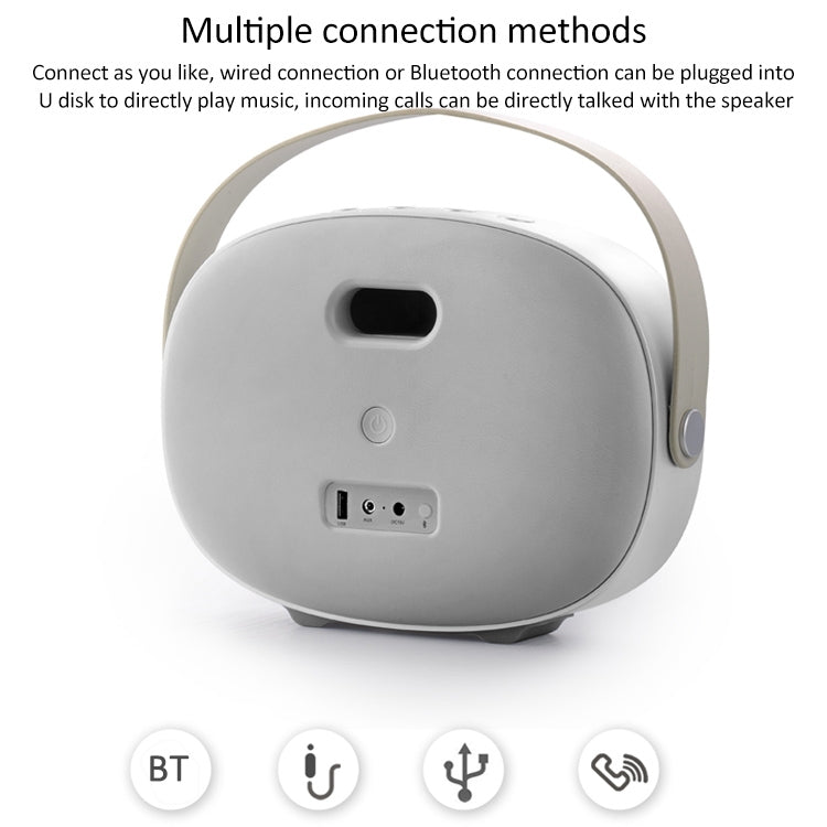 W-KING T8 ลำโพง HIFI 30W กำลังสูง ลำโพงบลูทูธพกพาไร้สาย พร้อมวิทยุ FM สำหรับลำโพงบลูทูธมือถือ