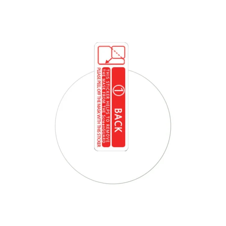 ฟิล์มกระจกนิรภัย 2.5D หนา 0.26mm สำหรับ Fitbit Blaze, Fitbit versa, Galaxy Watch R500, Samsung Gear S2, Samsung Gear S3, Galaxy Watch Active 42mm, Garmin Edge 1030, Garmin vivoactive 3, Garmin vivoactive HR