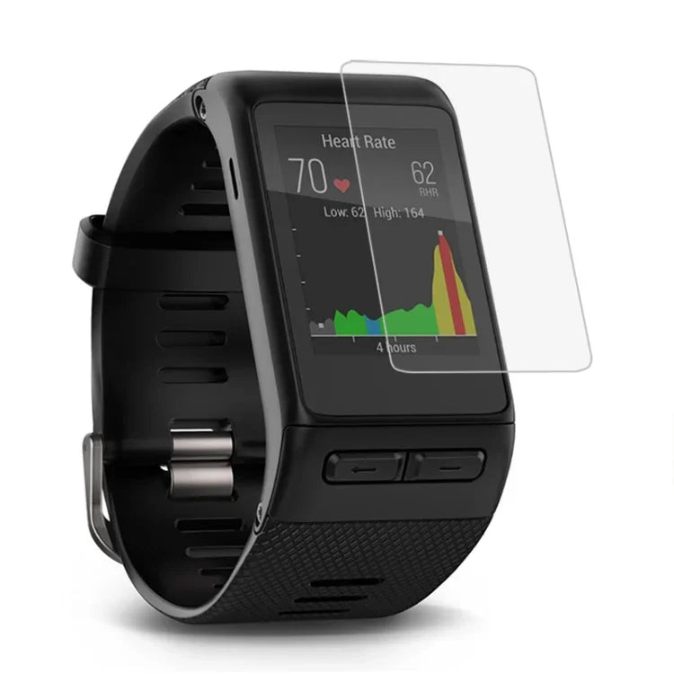 ฟิล์มกระจกนิรภัย 2.5D หนา 0.26mm สำหรับ Fitbit Blaze, Fitbit versa, Galaxy Watch R500, Samsung Gear S2, Samsung Gear S3, Galaxy Watch Active 42mm, Garmin Edge 1030, Garmin vivoactive 3, Garmin vivoactive HR