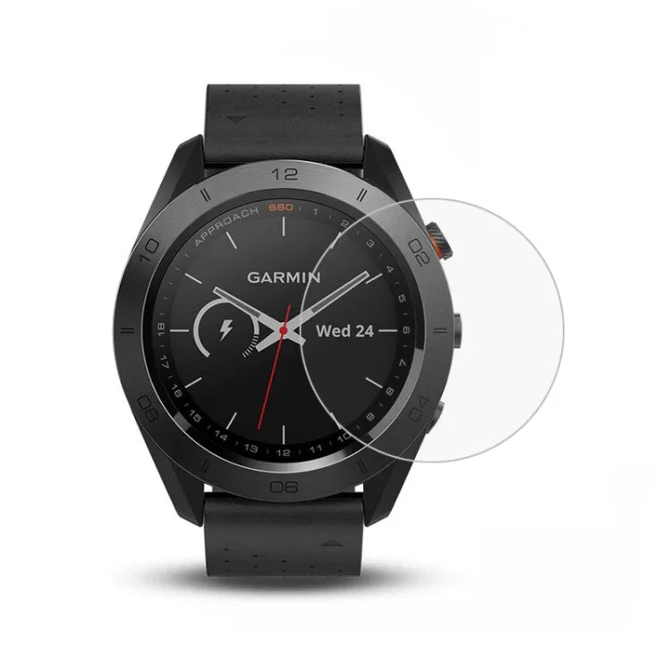 ฟิล์มกระจกนิรภัย 2.5D หนา 0.26mm สำหรับ Fitbit Blaze, Fitbit versa, Galaxy Watch R500, Samsung Gear S2, Samsung Gear S3, Galaxy Watch Active 42mm, Garmin Edge 1030, Garmin vivoactive 3, Garmin vivoactive HR