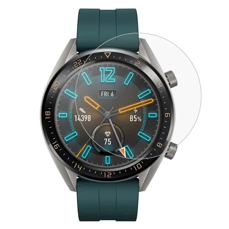 ฟิล์มกระจกนิรภัย 2.5D หนา 0.26mm สำหรับ Fitbit Blaze, Fitbit versa, Galaxy Watch R500, Samsung Gear S2, Samsung Gear S3, Galaxy Watch Active 42mm, Garmin Edge 1030, Garmin vivoactive 3, Garmin vivoactive HR