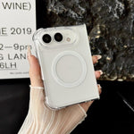 Clear Magnetic Shockproof Phone Case, For iPhone Duo