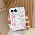 Cosmic Star Glitter Epoxy TPU Phone Case, For iPhone Duo