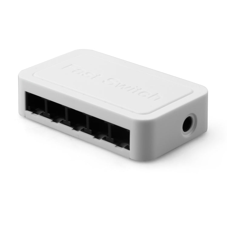 สวิตช์อีเธอร์เน็ตความเร็วสูง 5 พอร์ต 10/100Mbps สีขาว