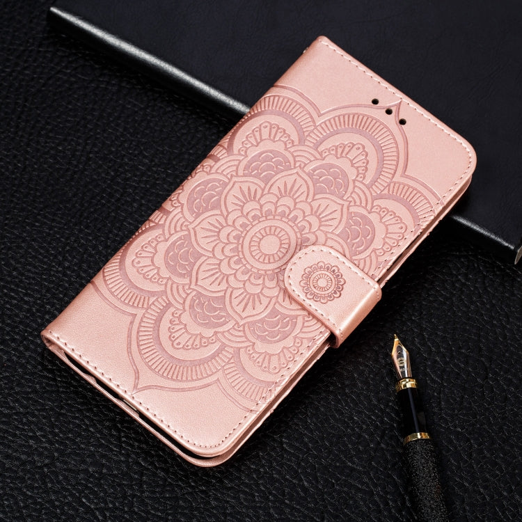 Mandala Embossing Pattern Horizontal Flip Leather Case for iPhone XI（2019）, with Holder & Card Slots & Wallet & Photo Frame &  Lanyard, For iPhone 11 Pro, For iPhone 11 Pro Max