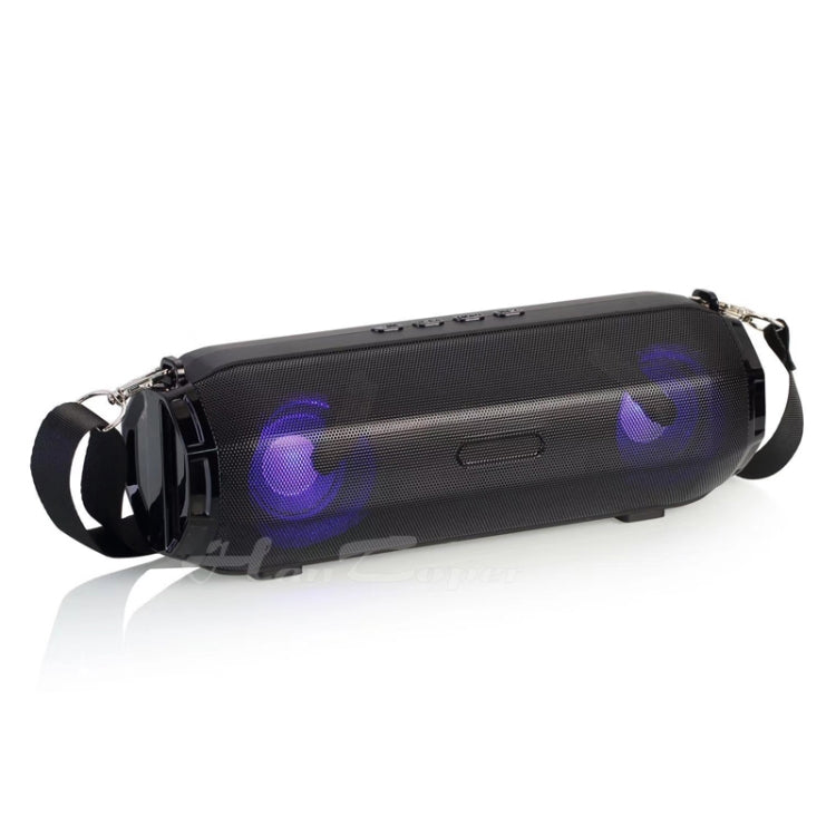 ลำโพงบลูทูธไร้สายพกพา LZ33 LED ลำโพงสเตอริโอ โทรศัพท์สำหรับคอมพิวเตอร์ พร้อม TF และ FM