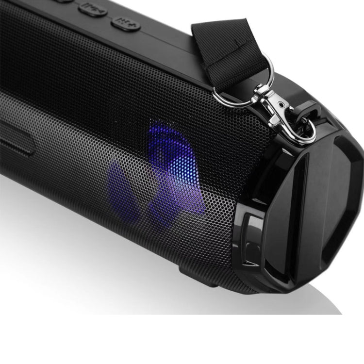 ลำโพงบลูทูธไร้สายพกพา LZ33 LED ลำโพงสเตอริโอ โทรศัพท์สำหรับคอมพิวเตอร์ พร้อม TF และ FM