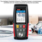 WT100A เครื่องวัดความหนาอัลตราโซนิกดิจิตอล เครื่องทดสอบความหนาโลหะชาร์จ USB ความแม่นยำสูง, WT100A