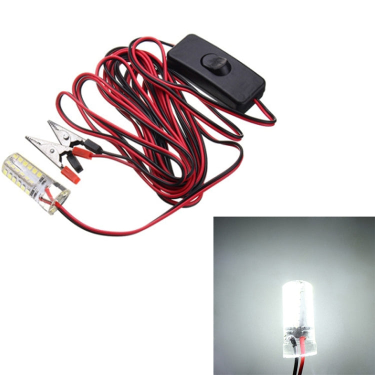 ไฟตกปลาเรือ 48 LEDs ดึงดูดปลา ไฟใต้น้ำกลางคืน แสงวอร์มไวท์ แสงคูลไวท์