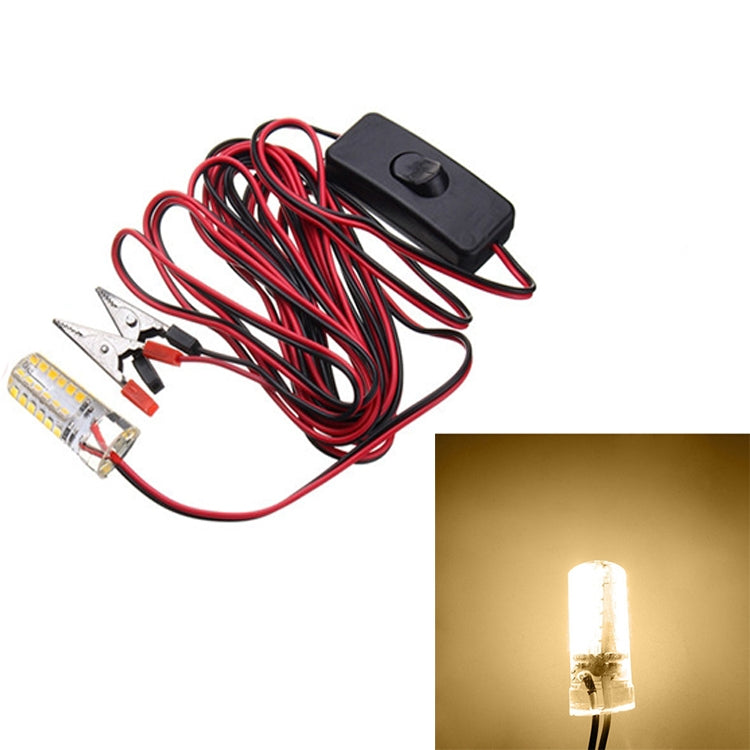 ไฟตกปลาเรือ 48 LEDs ดึงดูดปลา ไฟใต้น้ำกลางคืน แสงวอร์มไวท์ แสงคูลไวท์