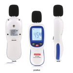 WT85B เครื่องวัดระดับเสียงดิจิตอล เครื่องวัดเสียงรบกวนดิจิตอล เครื่องทดสอบเสียงรบกวนสิ่งแวดล้อม สีขาว WT85B สีดำ WT85B