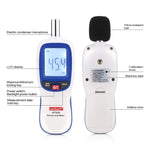 WT85B เครื่องวัดระดับเสียงดิจิตอล เครื่องวัดเสียงรบกวนดิจิตอล เครื่องทดสอบเสียงรบกวนสิ่งแวดล้อม สีขาว WT85B สีดำ WT85B