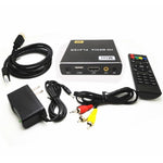 JEDX เครื่องเล่น 4K HD เครื่องเดียว เปิดเครื่องเล่นวนอัตโนมัติ วิดีโอ PPT หน้าจอแนวนอนและแนวตั้ง เล่นจาก U Disk SD, US, EU, UK