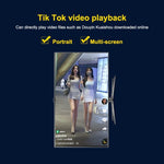 JEDX เครื่องเล่น 4K HD เครื่องเดียว เปิดเครื่องเล่นวนอัตโนมัติ วิดีโอ PPT หน้าจอแนวนอนและแนวตั้ง เล่นจาก U Disk SD, US, EU, UK