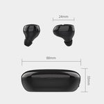 OneDer W12 หูฟังไร้สายกันน้ำ IPX5 เสียงสเตอริโอ HD หูฟังบลูทูธ TWS