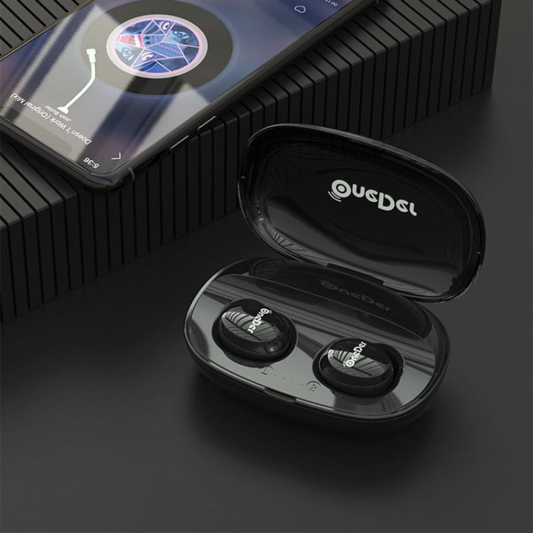 OneDer W12 หูฟังไร้สายกันน้ำ IPX5 เสียงสเตอริโอ HD หูฟังบลูทูธ TWS