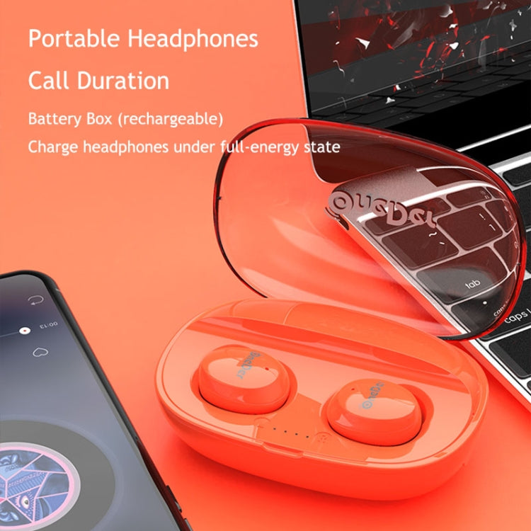 OneDer W12 หูฟังไร้สายกันน้ำ IPX5 เสียงสเตอริโอ HD หูฟังบลูทูธ TWS