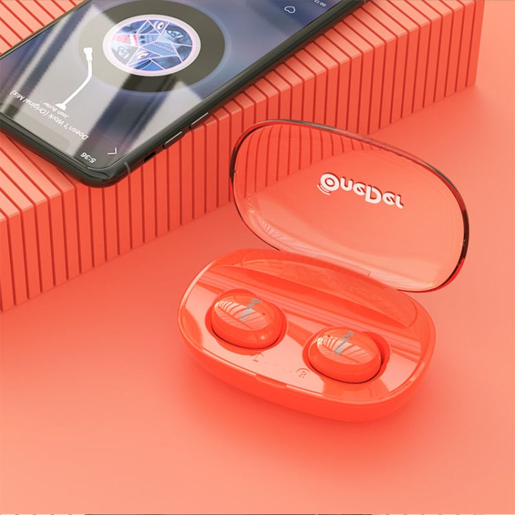 OneDer W12 หูฟังไร้สายกันน้ำ IPX5 เสียงสเตอริโอ HD หูฟังบลูทูธ TWS