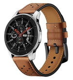 สำหรับ Samsung Galaxy Watch Active สายหนังรูตาไก่ขนาด 22mm สายสปอร์ต