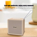 EWA A105 ลำโพงบลูทูธความละเอียดสูง ขนาดเล็ก กำลังเบสสูง เทคโนโลยีบลูทูธ TWS รองรับ TF
