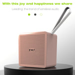 EWA A105 ลำโพงบลูทูธความละเอียดสูง ขนาดเล็ก กำลังเบสสูง เทคโนโลยีบลูทูธ TWS รองรับ TF