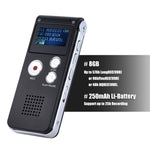 เครื่องบันทึกเสียง USB SK-012 8GB เครื่องบันทึกเสียงดิจิทัลมืออาชีพพร้อมเครื่องเล่น WAV MP3 ฟังก์ชัน VAR, SK-012 8GB
