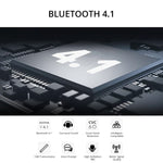 BT315 หูฟังบลูทูธกีฬา สเตอริโอไร้สาย หูฟังบลูทูธ 4.1 พร้อมไมโครโฟน เบสกีฬา สร้อยคอแม่เหล็ก
