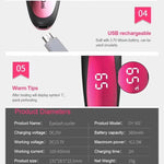 เครื่องม้วนขนตาไฟฟ้ารุ่น Duosi DY-102 แบบปากกา พกพา ชาร์จ USB ความร้อนคงทน คลิปแต่งหน้าไฟฟ้า