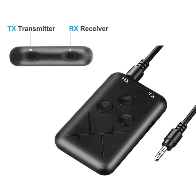 JDEX-TX10 ตัวรับและส่งสัญญาณเสียง Bluetooth 4.2 2-in-1 3.5 มม. ไร้สาย, JDEX-TX10