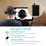 JDEX-TX10 ตัวรับและส่งสัญญาณเสียง Bluetooth 4.2 2-in-1 3.5 มม. ไร้สาย, JDEX-TX10