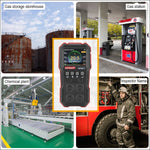 เครื่องตรวจวัดก๊าซผสม WINTACT WT8811 จอ LCD ชาร์จไฟได้ ฟังก์ชันครบ 4 in1 เซ็นเซอร์ก๊าซติดไฟ O2 H2S CO พร้อมเสียง, แสง และสั่นแจ้งเตือน