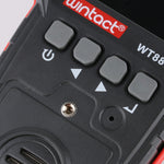 เครื่องตรวจวัดก๊าซผสม WINTACT WT8811 จอ LCD ชาร์จไฟได้ ฟังก์ชันครบ 4 in1 เซ็นเซอร์ก๊าซติดไฟ O2 H2S CO พร้อมเสียง, แสง และสั่นแจ้งเตือน