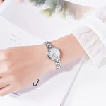 Skmei 1410 Lady Quartz Watch European and American Fashion Watch Business Leisure Steel Belt Lady Watch
