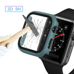 เคส PC ครอบคลุมเต็มรูปแบบ ENKAY Hat-prince พร้อมฟิล์มกระจกนิรภัยสำหรับ Apple Watch Series 6 / 5 / 4 / SE 3 / SE 2 / SE 1 40mm