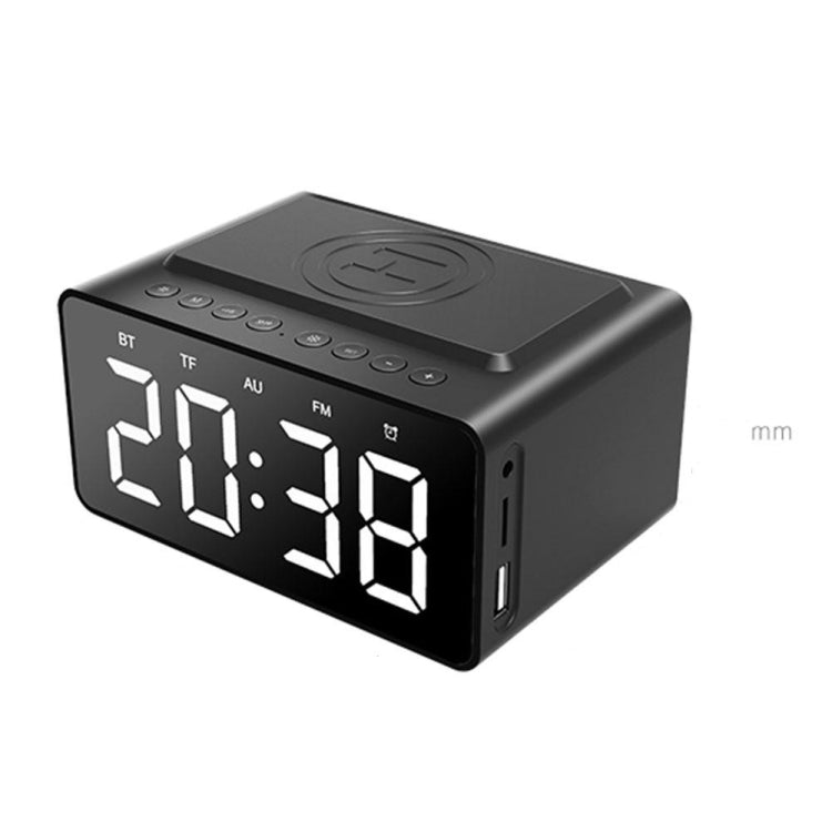 ลำโพงบลูทูธ AEC BT508 พร้อมชาร์จไร้สาย นาฬิกาปลุก LED และพาวเวอร์แบงค์ 3-in-1