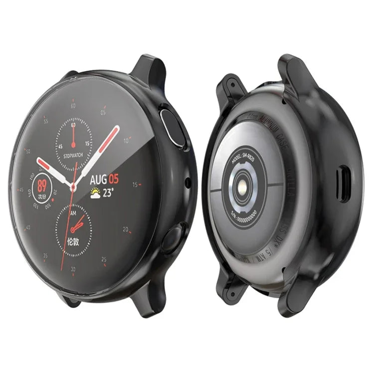 เคส TPU ชุบไฟฟ้าคลุมเต็มรูปแบบ ENKAY Hat-prince สำหรับ Samsung Galaxy Watch Active 2 44 มม.