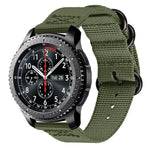 สำหรับ Samsung Galaxy Watch Active สายไนลอนสามห่วงขนาด 20mm S3, สำหรับ Samsung Galaxy Watch Active 2 ขนาด 20mm / Gear S3