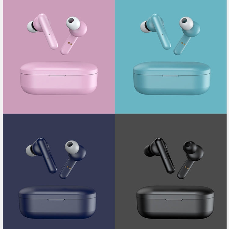 T10 หูฟังบลูทูธไร้สาย TWS Hifi ควบคุมด้วยการสัมผัส พร้อมไมโครโฟนและกล่องชาร์จ
