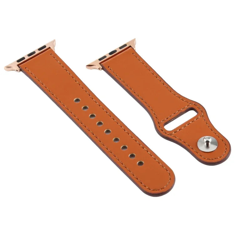 สำหรับสายหนังแบบหัวเข็มขัดสากล Apple Watch รุ่น 3 / 2 / 1 ขนาด 42 มม., สำหรับ Apple Watch Series 7 ขนาด 45 มม. / 6 & SE & 5 & 4 ขนาด 44 มม. / 3 & 2 & 1 ขนาด 42 มม., สำหรับ Apple Watch Series 8&7 ขนาด 45 มม. / SE 2&6&SE&5&4 ขนาด 44 มม. / 3&2&1 ขนาด 42 มม.