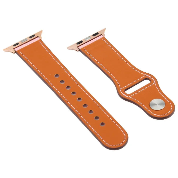 สำหรับสายหนังแบบหัวเข็มขัดสากล Apple Watch รุ่น 3 / 2 / 1 ขนาด 38 มม., สำหรับ Apple Watch Series 8&7 ขนาด 41 มม. / SE 2&6&SE&5&4 ขนาด 40 มม. / 3&2&1 ขนาด 38 มม., สำหรับ Apple Watch Series 7 ขนาด 41 มม. / 6 & SE & 5 & 4 ขนาด 40 มม. / 3 & 2 & 1 ขนาด 38 มม.