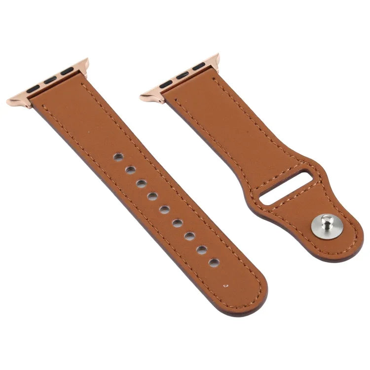 สำหรับสายหนังแบบหัวเข็มขัดสากล Apple Watch รุ่น 3 / 2 / 1 ขนาด 38 มม., สำหรับ Apple Watch Series 8&7 ขนาด 41 มม. / SE 2&6&SE&5&4 ขนาด 40 มม. / 3&2&1 ขนาด 38 มม., สำหรับ Apple Watch Series 7 ขนาด 41 มม. / 6 & SE & 5 & 4 ขนาด 40 มม. / 3 & 2 & 1 ขนาด 38 มม.