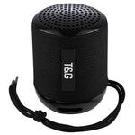 ลำโพงเพลงไร้สายพกพา T&G TG129 พร้อมไมโครโฟน รองรับการ์ด TF และ FM