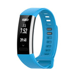 For Huawei Band 2 Pro / Band 2 / ERS-B19 / ERS-B29 Sports Bracelet Silicone Strap, White, Orange, Pink, Black, Gray, Green, Blue, Midnight Blue