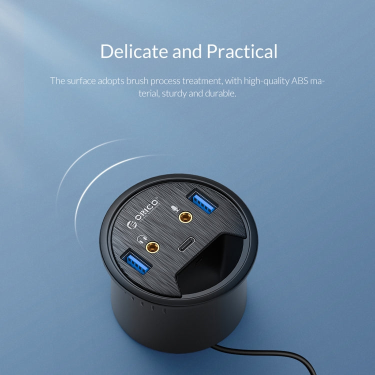 ORICO DESK-2U1C ฮับมัลติฟังก์ชันสำหรับโต๊ะทำงาน