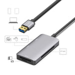 USB3.0 HUB พร้อมเครื่องอ่านการ์ด CF SD TF Onten 8107, 8107