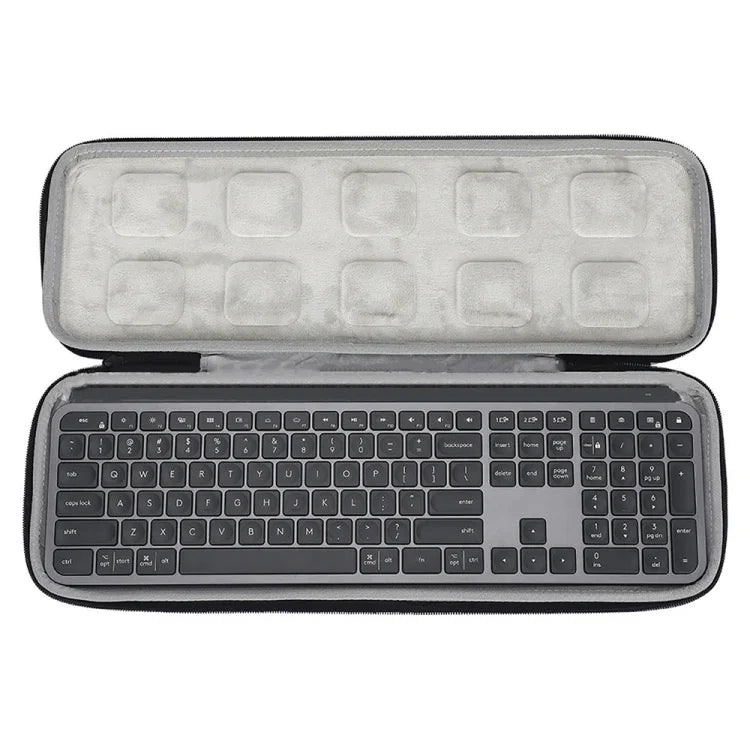สำหรับกระเป๋าเก็บคีย์บอร์ด Logitech MX Keys Advanced สำหรับเดินทางและเก็บที่บ้าน กล่องใส่เมาส์พกพา ปลอกป้องกันคีย์บอร์ด สำหรับ Logitech MX Keys Advanced