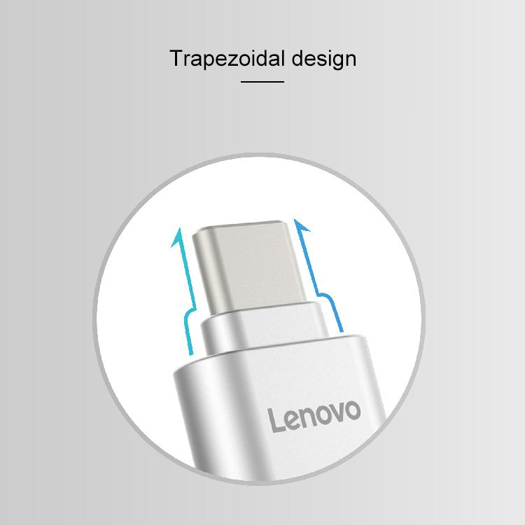 เครื่องอ่านการ์ด Lenovo D201 Type-C เป็น TF