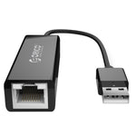 อะแดปเตอร์เครือข่ายอีเธอร์เน็ตความเร็วสูง ORICO UTJ-U2 USB2.0